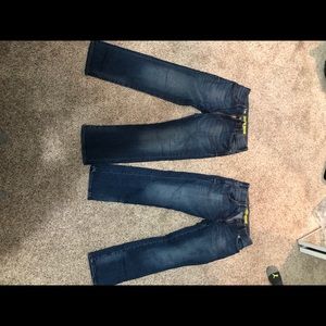 TWO PAIR Men’s 30x30 lees straight jean